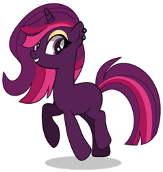 Size: 1280x1346 | Tagged: safe, artist:princess-kitsune-tsu, oc, oc only, pony, unicorn, base used, female, magical lesbian spawn, mare, offspring, parent:tempest shadow, parent:twilight sparkle, parents:tempestlight, simple background, solo, transparent background