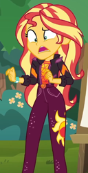 Size: 332x647 | Tagged: safe, screencap, sunset shimmer, equestria girls, equestria girls specials, g4, my little pony equestria girls: better together, my little pony equestria girls: sunset's backstage pass, cropped, solo