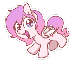 Size: 2560x2048 | Tagged: safe, artist:sugar morning, oc, oc only, oc:candy bat, bat pony, pony, cute, cute little fangs, fangs, female, happy, high res, mare, smiling