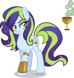 Size: 1920x2007 | Tagged: safe, artist:limedazzle, oc, oc only, oc:wicked brew, earth pony, pony, female, mare, simple background, solo, transparent background