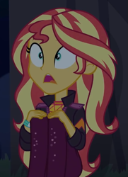 Size: 425x586 | Tagged: safe, screencap, sunset shimmer, equestria girls, equestria girls specials, g4, my little pony equestria girls: better together, my little pony equestria girls: sunset's backstage pass, cropped, solo