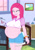 Size: 1936x2774 | Tagged: safe, artist:0024387, pinkie pie, equestria girls, g4, belly, belly button, big belly, big breasts, breasts, busty pinkie pie, knife, outie belly button, pinkamena diane pie, preggy pie, pregnant, pregnant equestria girls, solo