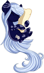 Size: 480x800 | Tagged: safe, artist:happy-go-creative, oc, oc only, earth pony, pony, chibi, female, mare, pillow, simple background, solo, transparent background