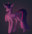 Size: 1862x1972 | Tagged: safe, artist:crazydragonlady09811, twilight sparkle, pony, unicorn, g4, curved horn, female, horn, mare, solo, unicorn twilight