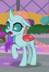 Size: 289x423 | Tagged: safe, screencap, ocellus, pony, g4, the hearth's warming club, solo