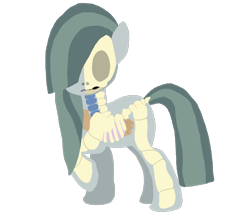 Size: 7000x6000 | Tagged: safe, artist:switcharoo, marble pie, earth pony, pony, freeny's hidden dissectibles, g4, bone, dissectibles, looking at you, organs, raised hoof, simple background, skeleton, transparent background
