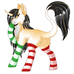 Size: 500x500 | Tagged: safe, artist:nobleclay, oc, oc only, oc:stockings, pony, unicorn, butt, clothes, female, mare, pixel art, plot, simple background, socks, solo, striped socks, transparent background