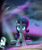 Size: 3300x3900 | Tagged: safe, artist:opal_radiance, rarity, pony, unicorn, g4, frown, high res, looking at each other, looking at you, looking up, sitting, solo, starry eyes, starry night, stars, wingding eyes