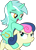 Size: 1366x1920 | Tagged: safe, bon bon, lyra heartstrings, sweetie drops, earth pony, pony, unicorn, g4, amused, bon bon is not amused, duo, duo female, female, lyra is amused, lyra riding bon bon, open mouth, ponies riding ponies, riding, ship:lyrabon, shipping, simple background, transparent background, unamused, vector