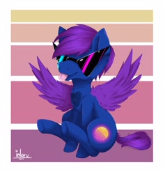 Size: 3100x3270 | Tagged: safe, artist:inlaru, oc, oc only, pegasus, pony, chibi, digital art, happy, high res, pegasus oc, prize, raffle, simple background, solo, wings