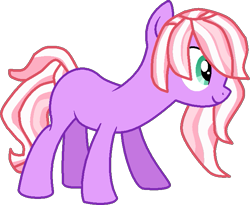Size: 695x571 | Tagged: safe, artist:monkfishyadopts, artist:pegasski, oc, oc only, earth pony, pony, g4, base used, earth pony oc, simple background, smiling, solo, transparent background, vector