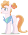 Size: 1188x1464 | Tagged: safe, artist:princess-kitsune-tsu, oc, oc only, earth pony, pony, apron, base used, clothes, male, offspring, parent:pinkie pie, parent:prince blueblood, parents:bluepie, simple background, solo, stallion, tongue out, transparent background