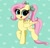 Size: 4042x3900 | Tagged: safe, artist:kittyrosie, fluttershy, pegasus, pony, g4, alternate hairstyle, blushing, cute, daaaaaaaaaaaw, female, happy, mare, open mouth, pigtails, shyabetes, solo, twintails, weapons-grade cute