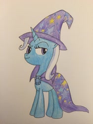 Size: 2448x3264 | Tagged: safe, artist:infernapelover, trixie, pony, g4, high res, solo