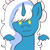 Size: 500x500 | Tagged: safe, artist:cryptidmars, oc, oc:fleurbelle, alicorn, pony, alicorn oc, bow, female, hair bow, horn, looking at you, mare, simple background, smiling, solo, transparent background, wings, yellow eyes