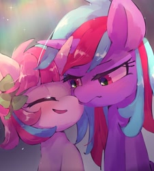 Size: 2689x2977 | Tagged: safe, oc, oc only, pony, eyes closed, high res, nuzzling