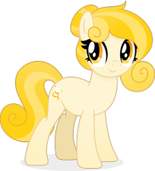 Size: 5290x5816 | Tagged: safe, artist:inaactive, oc, oc only, oc:goldie mane, earth pony, pony, absurd resolution, female, mare, simple background, solo, transparent background