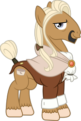 Size: 3950x5922 | Tagged: safe, artist:php178, derpibooru exclusive, gameloft, idw, antonio, earth pony, pony, g4, .svg available, idw showified, inkscape, male, neck line, show accurate, simple background, smiling at you, solo, stallion, svg, vector