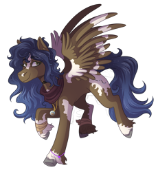 Size: 3500x3800 | Tagged: safe, artist:monnarcha, oc, oc only, oc:navi gamma caiopeiae, pegasus, pony, high res, solo