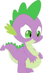 Size: 2133x3557 | Tagged: safe, artist:porygon2z, spike, dragon, g4, belly, big belly, chubby, fat, fat spike, high res, simple background, solo, transparent background, vector
