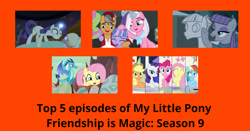 Size: 1200x628 | Tagged: safe, edit, edited screencap, screencap, applejack, buddy, clear sky, daisy, flower wishes, fluttershy, maud pie, mudbriar, orion, pinkie pie, princess ember, quibble pants, rainbow dash, rarity, shooting star (g4), wind sprint, dragon, common ground, dragon dropped, g4, sparkle's seven, student counsel, sweet and smoky, needs more saturation, op has an opinion, top 5