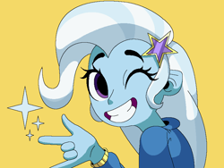 Size: 800x600 | Tagged: safe, artist:kelopsit, trixie, equestria girls, g4, bust