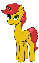 Size: 1516x2417 | Tagged: safe, artist:alexi148, oc, oc only, pony, unicorn, 2021 community collab, derpibooru community collaboration, looking at you, male, simple background, solo, stallion, transparent background
