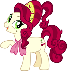 Size: 3000x3186 | Tagged: safe, artist:jeatz-axl, cherry jubilee, earth pony, pony, g4, female, high res, mare, simple background, solo, transparent background, vector