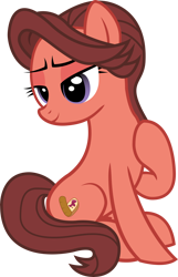 Size: 4478x6969 | Tagged: safe, artist:surprisepi, swoon song, earth pony, pony, g4, hard to say anything, absurd resolution, female, mare, simple background, solo, transparent background, vector