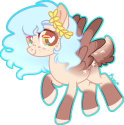 Size: 1055x1065 | Tagged: safe, artist:kurosawakuro, oc, oc only, pegasus, pony, base used, female, mare, simple background, solo, transparent background, two toned wings, wings