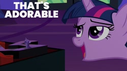 Size: 1000x563 | Tagged: safe, edit, edited screencap, editor:quoterific, screencap, twilight sparkle, alicorn, pony, g4, uncommon bond, open mouth, solo, twilight sparkle (alicorn)