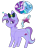 Size: 800x1067 | Tagged: safe, artist:firefox238, starlight glimmer, trixie, oc, g4, female, lesbian, magical lesbian spawn, offspring, parent:starlight glimmer, parent:trixie, parents:startrix, ship:startrix, shipping