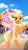 Size: 2160x3840 | Tagged: safe, artist:owlpirate, applejack, fluttershy, earth pony, pegasus, pony, g4, 3d, accessory swap, female, high res, ponies riding ponies, ponyville, rearing, riding, ship:appleshy, shipping, source filmmaker