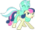 Size: 653x581 | Tagged: artist needed, safe, bon bon, lyra heartstrings, sweetie drops, earth pony, pony, unicorn, g4, bon bon is not sure what to think, eyes closed, female, hug, lyra riding bon bon, open mouth, ponies riding ponies, riding, ship:lyrabon, shipping, simple background, smiling, transparent background, vector