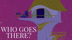 Size: 1920x1080 | Tagged: safe, edit, edited screencap, editor:quoterific, screencap, princess luna, alicorn, pony, a canterlot wedding, g4, angry, female, solo, telescope