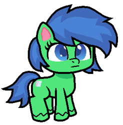 Size: 318x323 | Tagged: safe, artist:jario, derpibooru exclusive, oc, oc only, oc:notepad, earth pony, pony, g4.5, my little pony: pony life, digital art, female, mare, simple background, solo, style emulation, transparent background