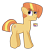 Size: 392x449 | Tagged: safe, artist:jario, derpibooru exclusive, earth pony, pony, digital art, inanimate insanity, juice, male, oj (inanimate insanity), orange juice, ponified, simple background, solo, stallion, transparent background