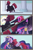 Size: 800x1200 | Tagged: safe, artist:mangoshibi, fizzlepop berrytwist, tempest shadow, twilight sparkle, alicorn, pony, unicorn, g4, my little pony: friendship is magic, the last problem, broken horn, castle, clothes, column, comic, corridor, crown, cute, ethereal mane, female, glowing horn, hoof shoes, horn, jewelry, laughing, lesbian, magic, magic aura, mare, older, older twilight, older twilight sparkle (alicorn), peytral, princess twilight 2.0, pulling, regalia, scared, scarf, serious, serious face, ship:tempestlight, shipping, silly, silly pony, size difference, smiling, sparkles, spread wings, starry mane, sweat, sweating profusely, telekinesis, tempestbetes, twiabetes, twilight sparkle (alicorn), wings, yoink