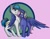 Size: 4096x3175 | Tagged: safe, artist:mscolorsplash, oc, oc:lishka, oc:solar gizmo, pegasus, pony, unicorn, couple, cute, female, happy, hug, male, mare, nuzzling, smiling, spread wings, stallion, winghug, wings