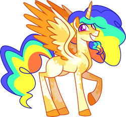 Size: 2941x2727 | Tagged: safe, artist:renhorse, oc, oc only, oc:day party, alicorn, pony, high res, male, simple background, solo, stallion, transparent background