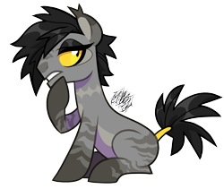 Size: 3000x2537 | Tagged: safe, artist:renhorse, oc, oc only, oc:doomsparkle, earth pony, pony, high res, male, simple background, solo, stallion, transparent background