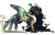 Size: 1850x1200 | Tagged: safe, artist:sunnchild, oc, oc only, draconequus, hybrid, interspecies offspring, offspring, parent:discord, parent:queen chrysalis, parents:discolis, simple background, solo, transparent background