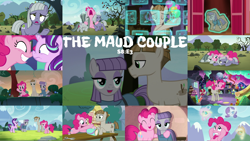 Size: 1974x1112 | Tagged: safe, edit, edited screencap, editor:quoterific, screencap, applejack, fluttershy, limestone pie, marble pie, maud pie, mudbriar, pinkie pie, rarity, starlight glimmer, pegasus, pony, unicorn, g4, the maud couple, collage, crying, eyes closed, female, glowing horn, gritted teeth, horn, magic, magic aura, male, nose in the air, open mouth, waving