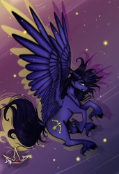 Size: 2400x3500 | Tagged: safe, oc, oc only, alicorn, fly, insect, pegasus, pony, unicorn, high res, horn, solo, wings