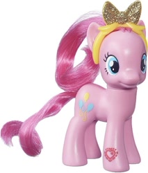 Size: 482x565 | Tagged: artist needed, safe, pinkie pie, earth pony, pony, g4, brushable, cute, cutie mark, diapinkes, headband, solo, toy