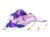 Size: 2542x1900 | Tagged: safe, artist:fuyugi, twilight sparkle, alicorn, pony, g4, cute, eyes closed, female, floppy ears, flower, lying down, mare, prone, simple background, sleeping, solo, twiabetes, twilight sparkle (alicorn), white background