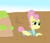 Size: 1400x1200 | Tagged: safe, artist:amateur-draw, fluttershy, pegasus, pony, g4, alternate hairstyle, clothes, female, mare, mud, pants, quicksand, severeshy, simple background, solo, suit, wet and messy