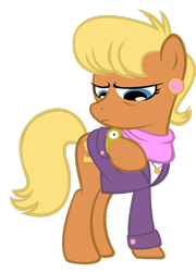 Size: 2076x2888 | Tagged: safe, artist:sofunnyguy, ms. harshwhinny, earth pony, pony, g4, female, high res, mare, raised hoof, simple background, solo, transparent background, vector
