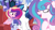 Size: 1365x766 | Tagged: safe, artist:stellamoonshineyt, princess cadance, princess flurry heart, shining armor, oc, oc:christia armor, pony, g4, baby, baby pony, offspring, older, parent:princess cadance, parent:shining armor, parents:shiningcadance, unshorn fetlocks