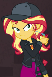 Size: 403x596 | Tagged: safe, screencap, sunset shimmer, display of affection, equestria girls, equestria girls series, g4, cropped, flanksy, solo
